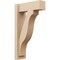 Ekena Millwork 6-in W x 16-in D x 28-in H Funston Block Rough Cedar Woodgrain TimberThane Outlooker, Primed Tan OUTUR060X16X28FST44RCPR - alternate 1